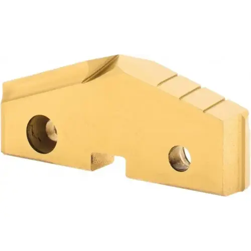 Spade Drill Insert: 2-15/16" Dia, Seat Size 5, High Speed Steel, 144 degree Point TiN Spade Drill Insert: 2-15/16" Dia, Seat Size 5, High Speed Steel, 144 degree Point TiN