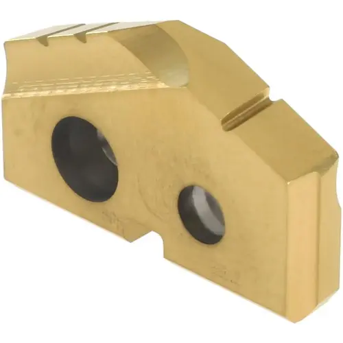 Spade Drill Insert: 11/16" Dia, Seat Size 0, Carbide, 132 deg Point TiN Spade Drill Insert: 11/16" Dia, Seat Size 0, Carbide, 132 deg Point TiN