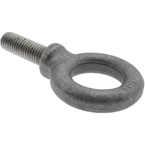 Fixed Lifting Eye Bolt: With Shoulder, 4,000 lb Capacity, 5/8-11 Thread, Grade 1030 Steel Fixed Lifting Eye Bolt: With Shoulder, 4,000 lb Capacity, 5/8-11 Thread, Grade 1030 Steel