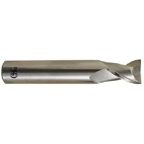 Square End Mill: 5/8 inch Dia, 3/4 inch LOC, 5/8 inch Shank Dia, 3-1/2 inch OAL, 2 Flutes, Solid Carbide Square End Mill: 5/8 inch Dia, 3/4 inch LOC, 5/8 inch Shank Dia, 3-1/2 inch OAL, 2 Flutes, Solid Carbide