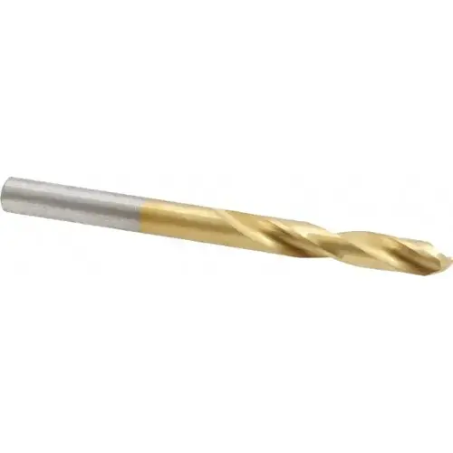 Screw Machine Length Drill Bit: 0.182" Dia, 135 degree, High Speed Steel Coated Screw Machine Length Drill Bit: 0.182" Dia, 135 degree, High Speed Steel Coated