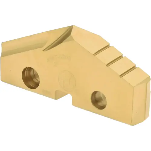 Spade Drill Insert: 2" Dia, Seat Size 4, High Speed Steel, 132 deg Point TiN Spade Drill Insert: 2" Dia, Seat Size 4, High Speed Steel, 132 deg Point TiN