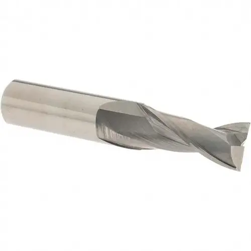 Square End Mill: 3/4 inch Dia, 1-5/8 inch LOC, 3/4 inch Shank Dia, 4 inch OAL, 2 Flutes, Solid Carbide Square End Mill: 3/4 inch Dia, 1-5/8 inch LOC, 3/4 inch Shank Dia, 4 inch OAL, 2 Flutes, Solid Carbide