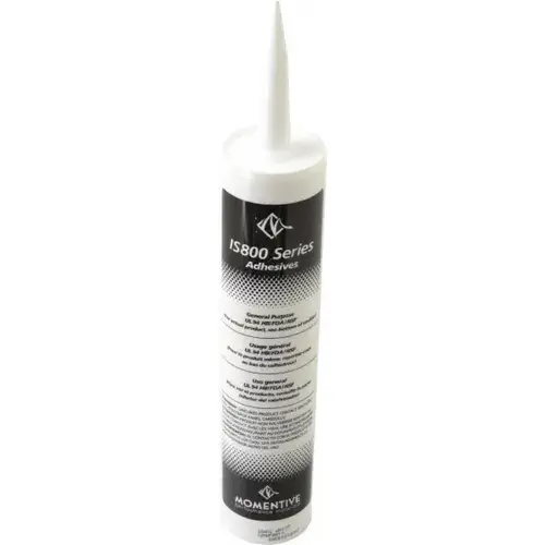Joint Sealant: 10.1 oz Tube, White, RTV Silicone