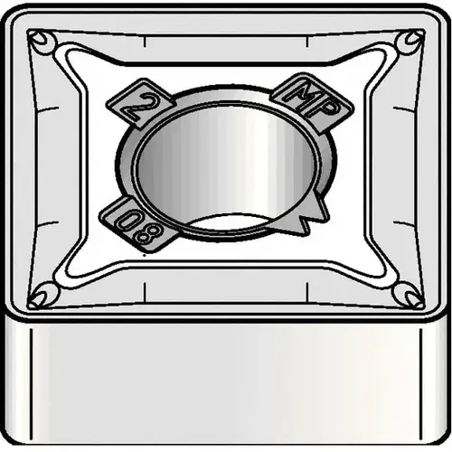 Turning Insert: SNMG543MP KCM25B, Solid Carbide TiCN
