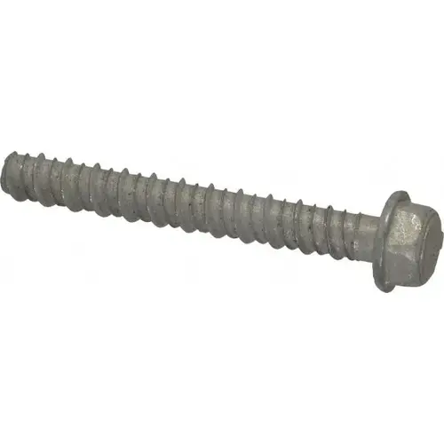 Concrete & Masonry Screw: 1/2" Dia, 4" OAL Concrete & Masonry Screw: 1/2" Dia, 4" OAL