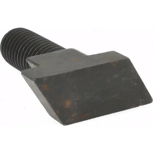 Steel Rotary T-Slot Bolt: 5/8-11, 2-1/2" Thread Length, 3/4" Slot Width, Black Finish