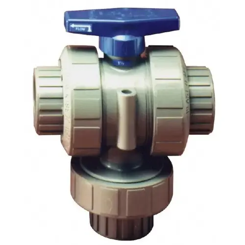 True Union Manual Ball Valve: 1-1/2" Pipe, Full Port