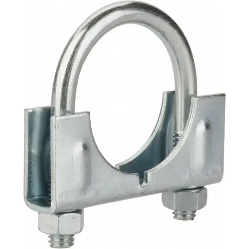 Round U-Bolt: Clamping Mount, 5/16-18 UNC, 1" Thread Length, for 1-1/2" Pipe, 1.67" Inside Width, Steel Round U-Bolt: Clamping Mount, 5/16-18 UNC, 1" Thread Length, for 1-1/2" Pipe, 1.67" Inside Width, Steel