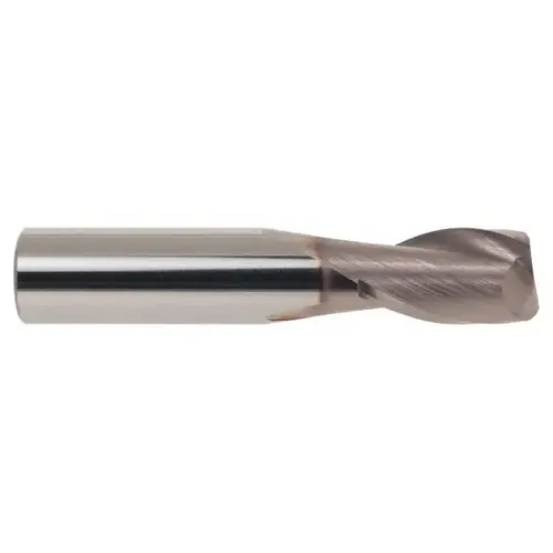 Square End Mill: 5/16 inch Dia, 1/2 inch LOC, 5/16 inch Shank Dia, 2 inch OAL, 2 Flutes, Solid Carbide Square End Mill: 5/16 inch Dia, 1/2 inch LOC, 5/16 inch Shank Dia, 2 inch OAL, 2 Flutes, Solid Carbide