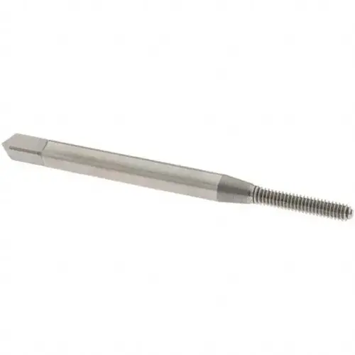 Thread Forming Tap: #2-56 UNC, Bottoming, Cobalt, Bright Finish Thread Forming Tap: #2-56 UNC, Bottoming, Cobalt, Bright Finish