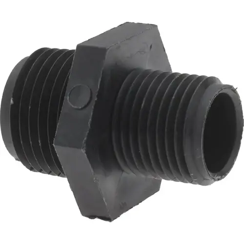 1/2 x 1/4" Nylon Plastic Pipe Reducer Nipple