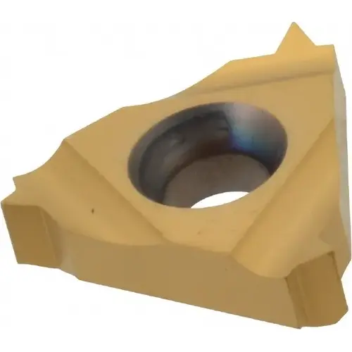 Laydown Threading Insert: 16 IR 12UN P25C/GOLD, Solid Carbide Coated Laydown Threading Insert: 16 IR 12UN P25C/GOLD, Solid Carbide Coated