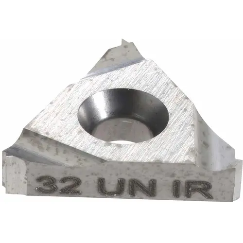 Laydown Threading Insert: 16 IR 32UN C-5/P-30, Solid Carbide Uncoated Laydown Threading Insert: 16 IR 32UN C-5/P-30, Solid Carbide Uncoated