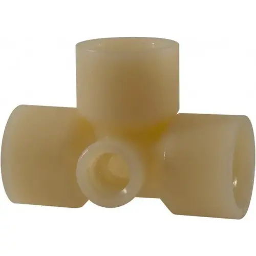 1/2 x 1/4" Nylon Plastic Pipe Tee