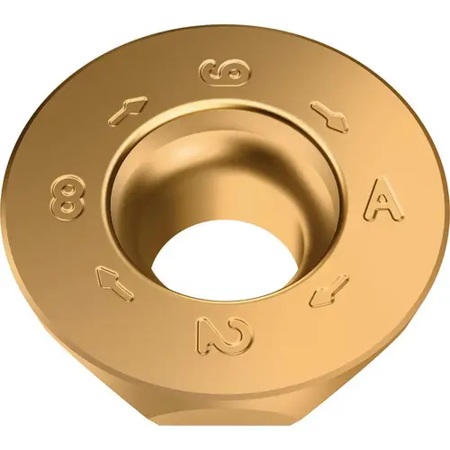 Milling Inserts; Insert Style: ODHX ; Insert Size: 0605 ; Insert Material: Carbide ; Insert Shape: Octagon ; Manufacturer Grade: WHH15X ; Corner Radius (Decimal Inch): 0.0315 - pack of 10 Milling Inserts; Insert Style: ODHX ; Insert Size: 0605 ; Insert Material: Carbide ; Insert Shape: Octagon ; Manufacturer Grade: WHH15X ; Corner Radius (Decimal Inch): 0.0315 - pack of 10