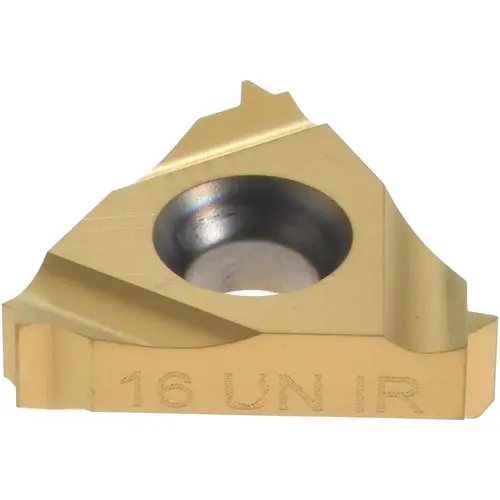 Laydown Threading Insert: 16 IR 16UN P25C/GOLD, Solid Carbide - pack of 10 Laydown Threading Insert: 16 IR 16UN P25C/GOLD, Solid Carbide - pack of 10
