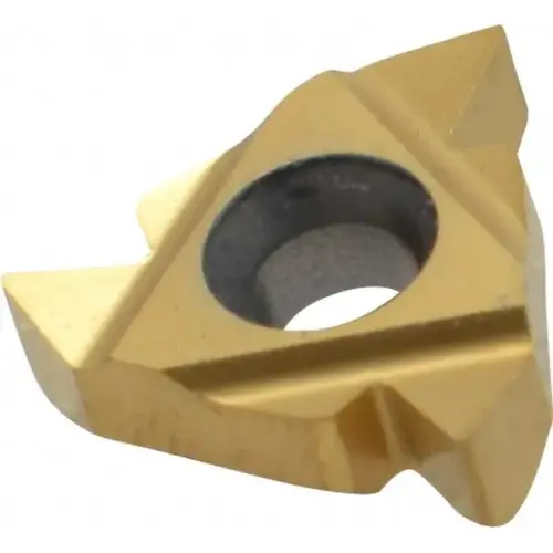 Laydown Threading Insert: 16 ER G60 MXC/GOLD, Solid Carbide - pack of 10 Laydown Threading Insert: 16 ER G60 MXC/GOLD, Solid Carbide - pack of 10