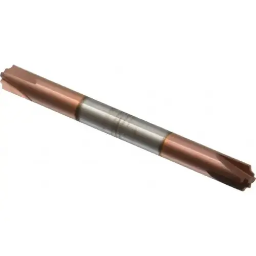 Corner Rounding End Mill: 0.035" Radius, 3/16" Diam, 4 Flutes, Solid Carbide TiCN Corner Rounding End Mill: 0.035" Radius, 3/16" Diam, 4 Flutes, Solid Carbide TiCN