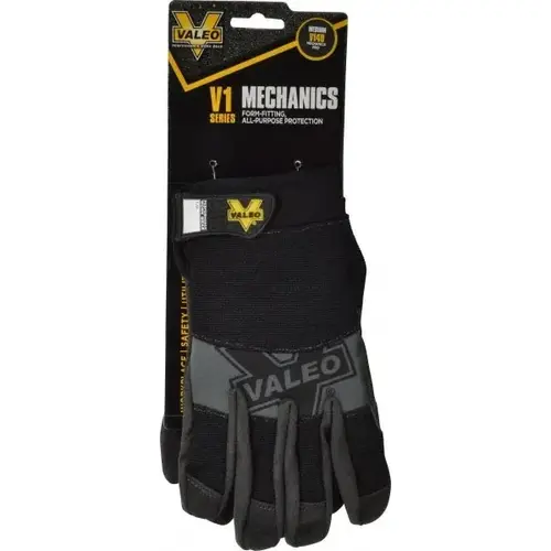 Series V140 General Purpose Work Gloves: Size Medium, Synthetic Leather Series V140 General Purpose Work Gloves: Size Medium, Synthetic Leather