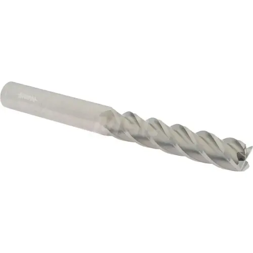 Corner Radius End Mill: 5/8" Dia, 3" LOC, 0.045" Radius, 4 Flutes, Solid Carbide Bright/Uncoated Corner Radius End Mill: 5/8" Dia, 3" LOC, 0.045" Radius, 4 Flutes, Solid Carbide Bright/Uncoated