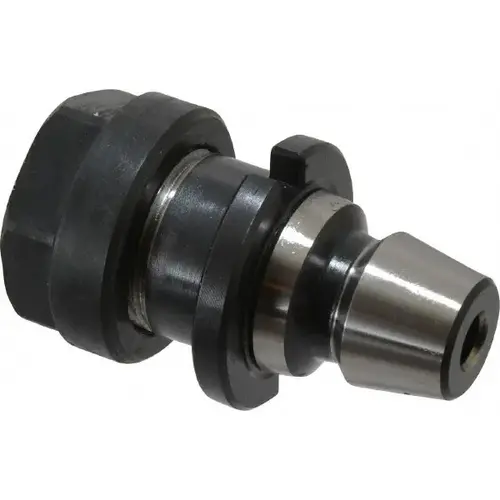 Collet Chuck: Double Angle Collet, Taper Shank