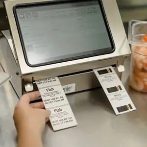 DATECODEGENIE DCG-DP22-4 LABELS - DATE CODE GENIE Date Code Genie 2 x 2 DuraPeel Removable Blank Labels White