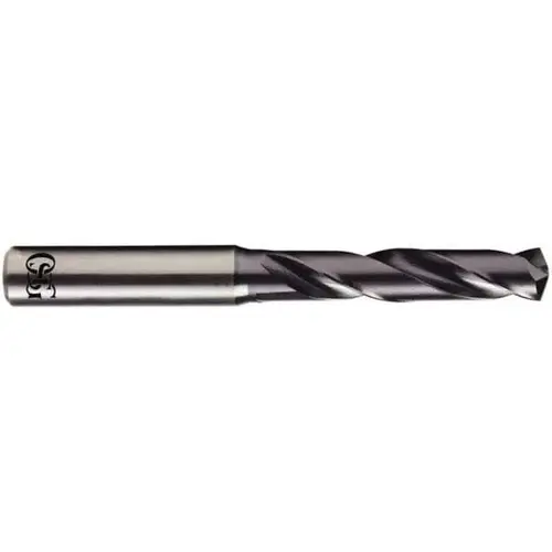 Jobber Length Drill Bit: 5/32" Dia, 140 degree, Solid Carbide Jobber Length Drill Bit: 5/32" Dia, 140 degree, Solid Carbide