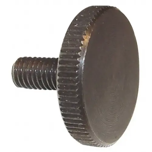 C-1018 Steel Thumb Screw: M8 x 1.25, Knurled Head