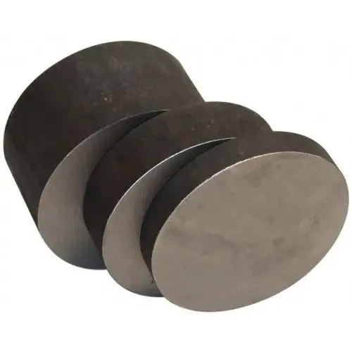 4140 Alloy Steel Round Rod: 12" Dia, 3" Long