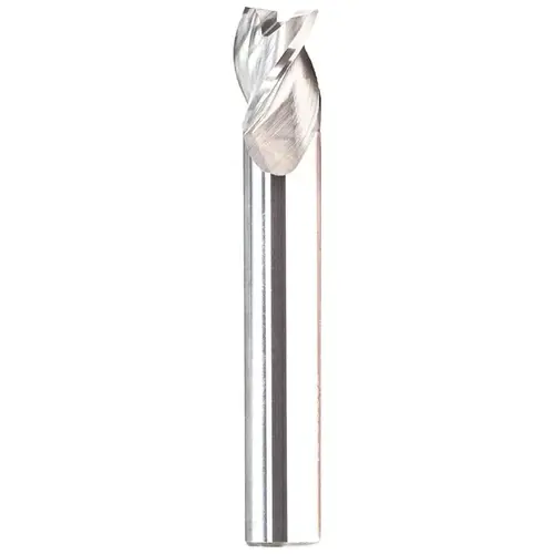Corner Radius End Mill: 3/16" Dia, 5/8" LOC, 0.01" Radius, 3 Flutes, Solid Carbide NF1 Corner Radius End Mill: 3/16" Dia, 5/8" LOC, 0.01" Radius, 3 Flutes, Solid Carbide NF1