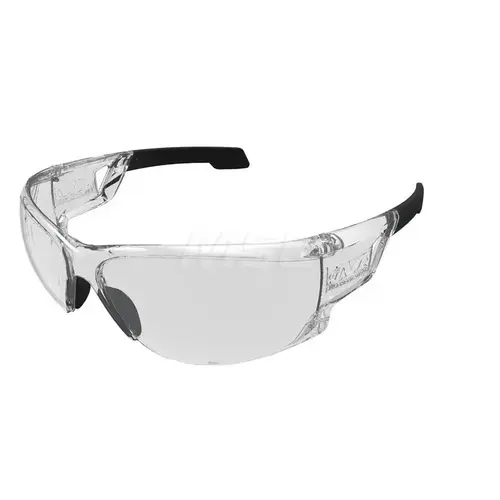 Safety Glass: Anti-Fog & Scratch-Resistant, Polycarbonate, Clear Lenses, Full-Framed