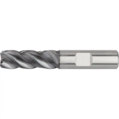 Square End Mill: 1/2" Dia, 2" LOC, 4 Flutes, Solid Carbide WP15PE
