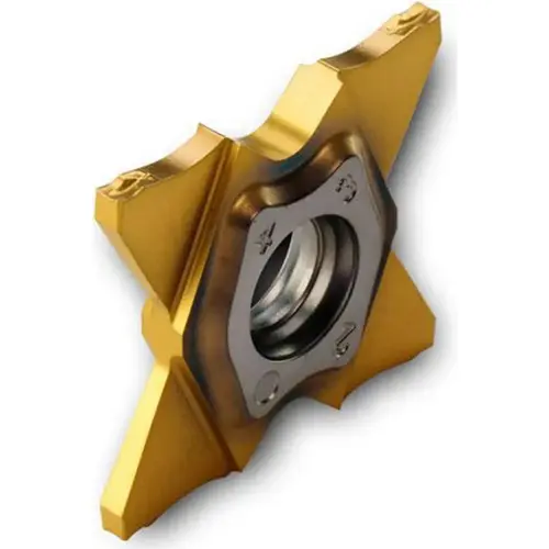 Grooving Insert: TQJ J TT9080, Solid Carbide TiAlN Grooving Insert: TQJ J TT9080, Solid Carbide TiAlN