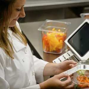 NATIONAL CHECKING CO DCG-P26-4 LABELS - DATE CODE GENIE Date Code Genie 2 x 6 Permanent Blank Labels