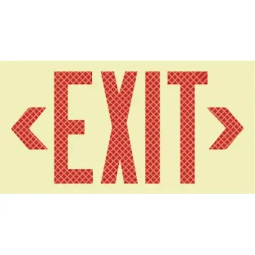 Exit, Plastic Exit Sign Exit, Plastic Exit Sign