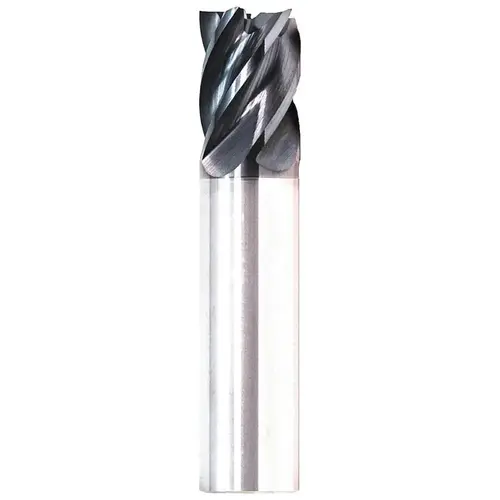 Corner Radius End Mill: 1/2" Dia, 5/8" LOC, 0.03" Radius, 5 Flutes, Solid Carbide FX3 Corner Radius End Mill: 1/2" Dia, 5/8" LOC, 0.03" Radius, 5 Flutes, Solid Carbide FX3