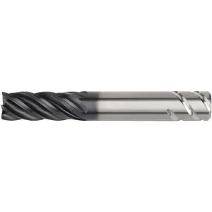 Widia 6146488 Corner Radius End Mill: 3/16" Dia, 9/16" LOC, 0.0300" Radius, 5 Flute, Solid Carbide WS15PE