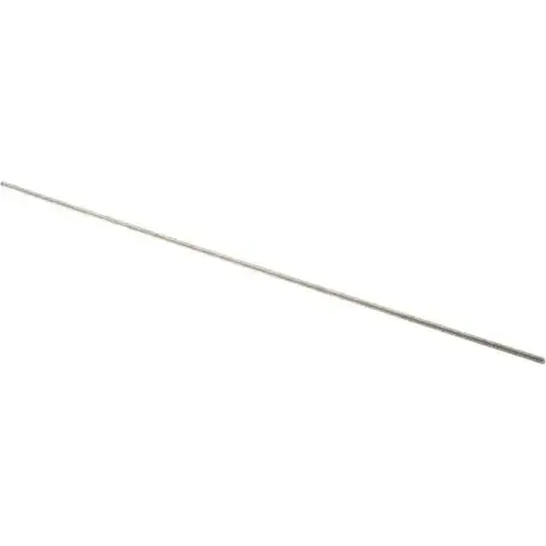 Threaded Rod: 5/16-18, 3 ft Long, Stainless Steel, Grade 304 (18-8)