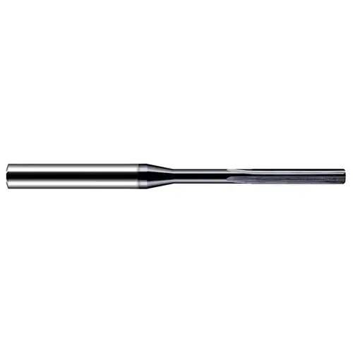 Chucking Reamer: 0.2185" Dia, 4" OAL, 1" Flute Length, Straight-Cylindrical Shank, Solid Carbide AlTiN Chucking Reamer: 0.2185" Dia, 4" OAL, 1" Flute Length, Straight-Cylindrical Shank, Solid Carbide AlTiN