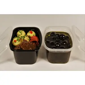 DELICUBE DR-516-CB DELICUBE CLEAR CONTAINER BASE 16OZ