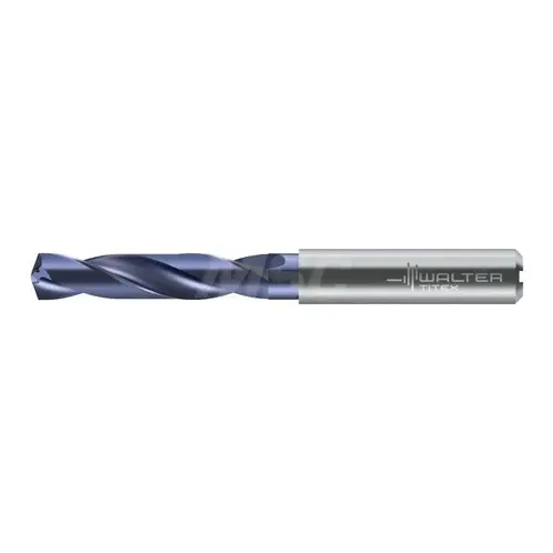 Screw Machine Length Drill Bit: 6.2 mm Dia, 140 degree Point, Solid Carbide Coated Screw Machine Length Drill Bit: 6.2 mm Dia, 140 degree Point, Solid Carbide Coated