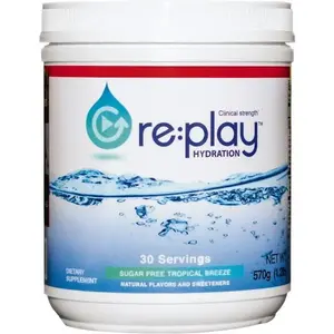 Hydration Health 37303 Activity Drink: 15.36 oz, Tub, Tropical Breeze, Powder, Yields 480 oz
