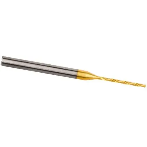 Screw Machine Length Drill Bit: 2.20 mm Dia, 140 deg Point, Solid Carbide TiN
