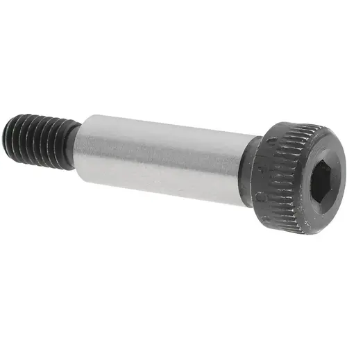 Shoulder Screw: 1/4" Shoulder Dia, 3/4" Shoulder Length, #10-32, 4140 Alloy Steel, Hex Socket Shoulder Screw: 1/4" Shoulder Dia, 3/4" Shoulder Length, #10-32, 4140 Alloy Steel, Hex Socket