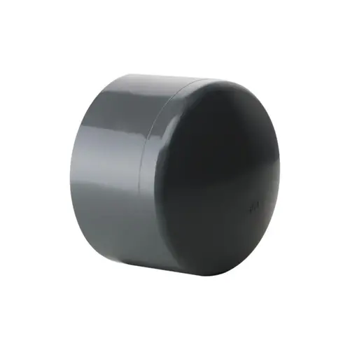 1-1/4" PVC Plastic Pipe End Cap - pack of 2