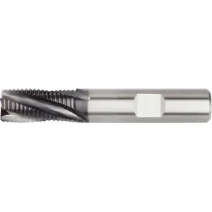Widia 3320946 Corner Chamfer End Mill: 5/8" Dia, 2-1/4" LOC, 4 Flute, 0.0197" Chamfer Width, Solid Carbide TiCN