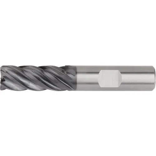 Corner Radius End Mill: 3/4" Dia, 1-1/2" LOC, 0.0300" Radius, 5 Flute, Solid Carbide WP15PE