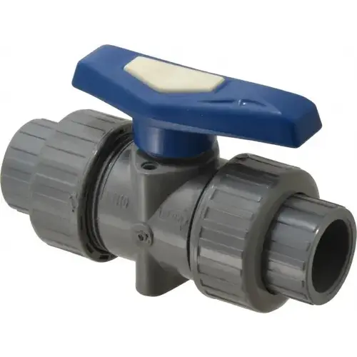 True Union Manual Ball Valve: 3/4" Pipe, Full Port