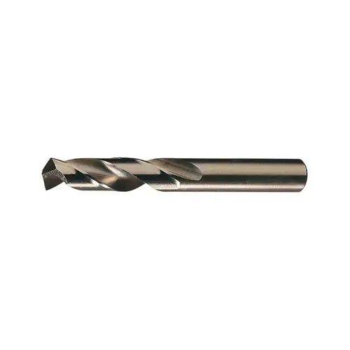 Screw Machine Length Drill Bit: 4.50 mm Dia, 135 deg Point, Cobalt Straw Screw Machine Length Drill Bit: 4.50 mm Dia, 135 deg Point, Cobalt Straw
